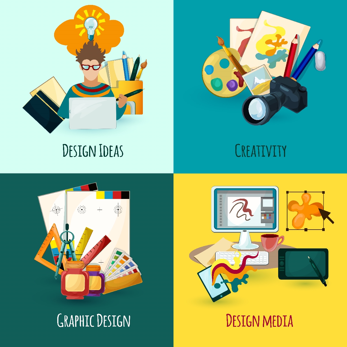 Diseño gráfico e ilustración