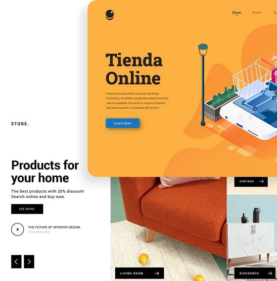 Tiendas online personalizadas